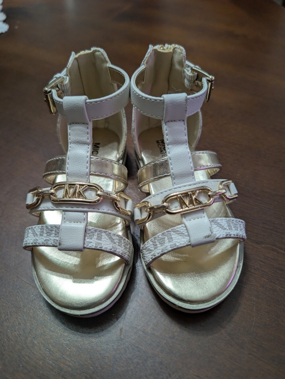 Michael Kors Kids Brandy Johanne Sandals Size 7 - Picture 3 of 8